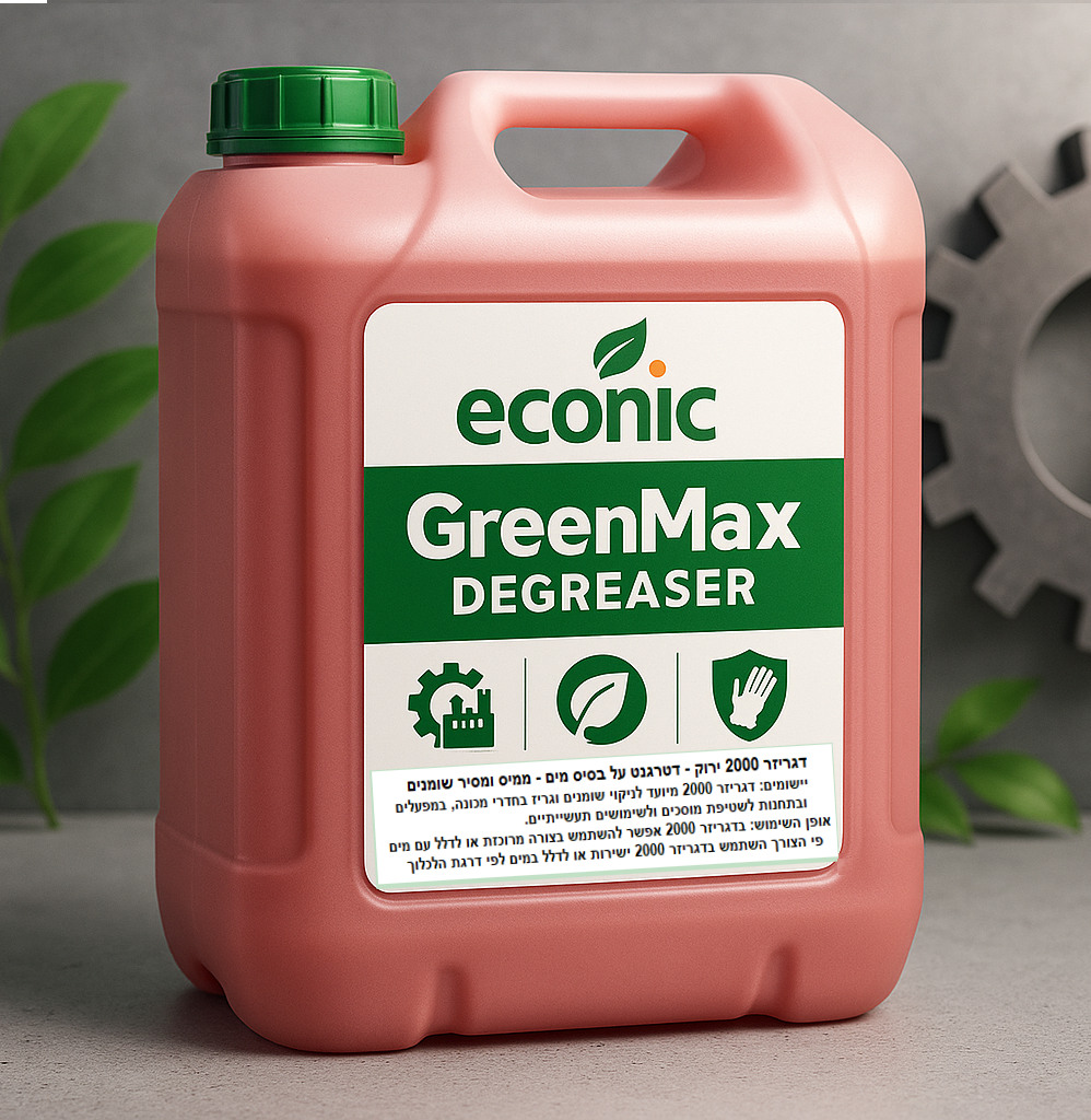 מסיר שומנים עוצמתי וידידותי לסביבה של econic – GreenMax Degreaser Industrial